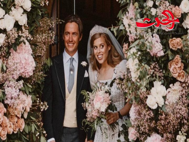 بفستان عتيق وتاج عمره 100 عام.. هذه تفاصيل زفاف الأميرة بياتريس