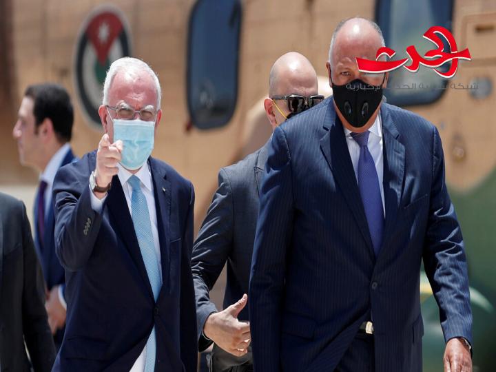 وزير الخارجية المصري سامح شكري يصل رام الله