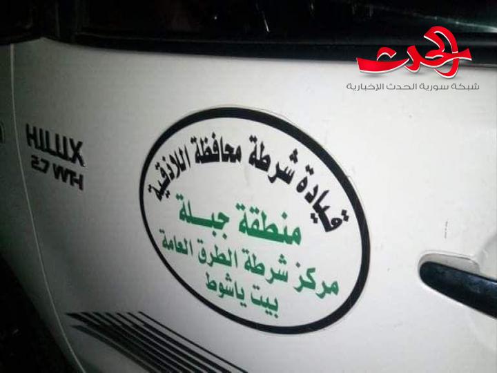 مركز شرطة الطرق العامة في بيت ياشوط يضبط سيارتين مسروقتين 