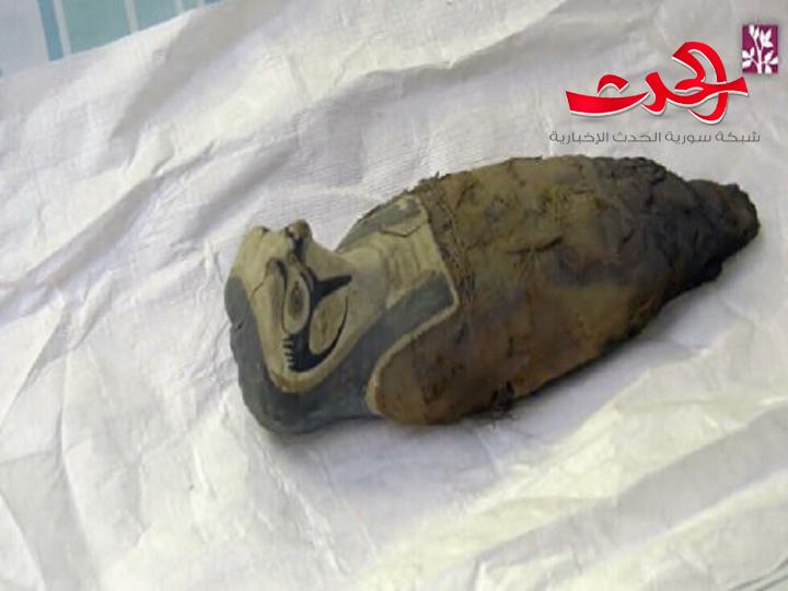 مومياء في متحف إسرائيلي مصنوعة من الحبوب