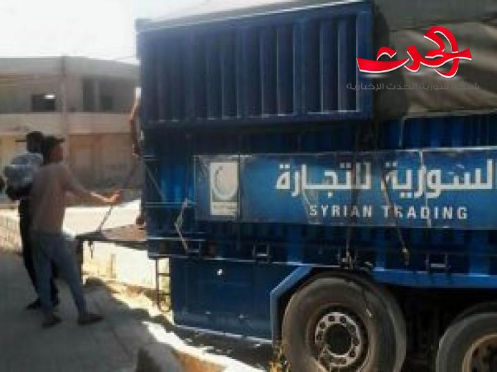 إطلاق مبادرة لتوزيع السكر المدعوم مع الخبز في مدينة الشيخ مسكين في درعا