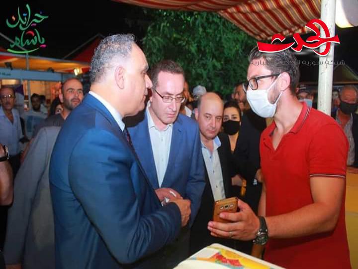 إطلاق فعاليات مهرجان التسوق خيراتك يا شام مع التزام باجراءات وقائية من كورونا 