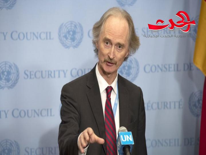 بيدرسون يعلن موعد استئناف “الدستورية” ويطالب برفع “العقوبات” عن سورية