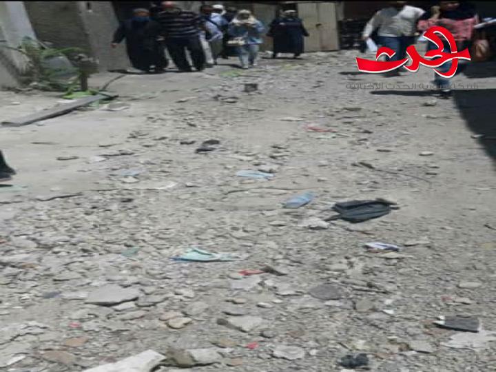 شاهد بالصور.. من هنا يخرج القضاة والمحامون من قصر العدل في الحميدية