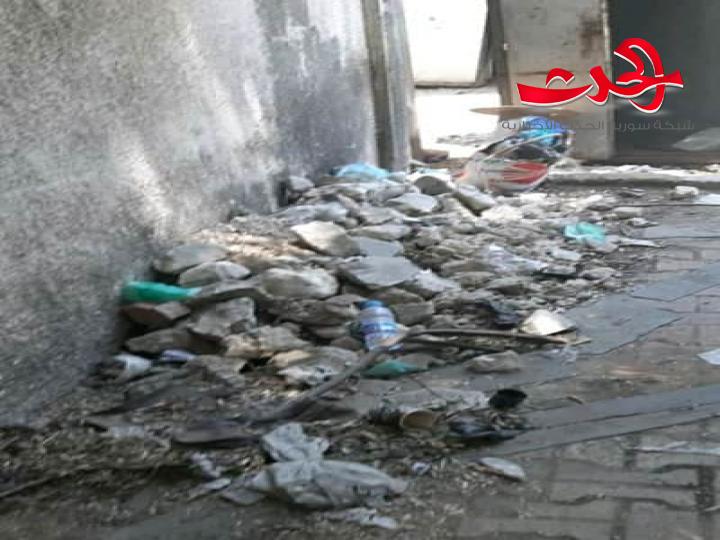 شاهد بالصور.. من هنا يخرج القضاة والمحامون من قصر العدل في الحميدية