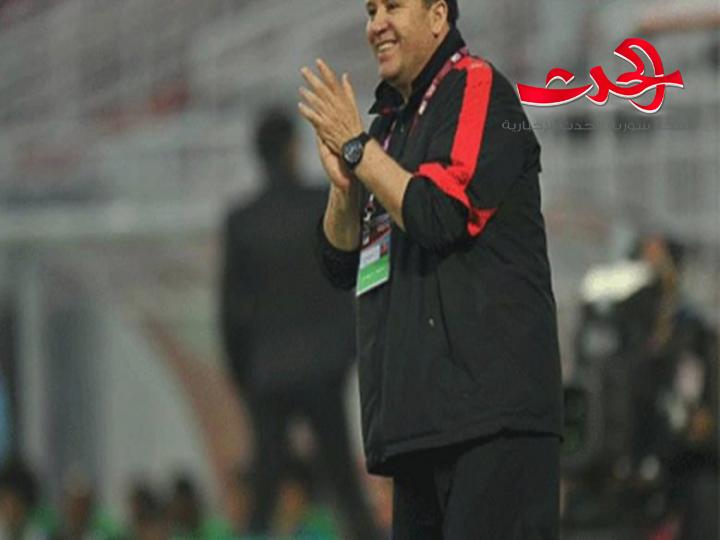 مدرب المنتخب الوطني" المعلول" في دمشق