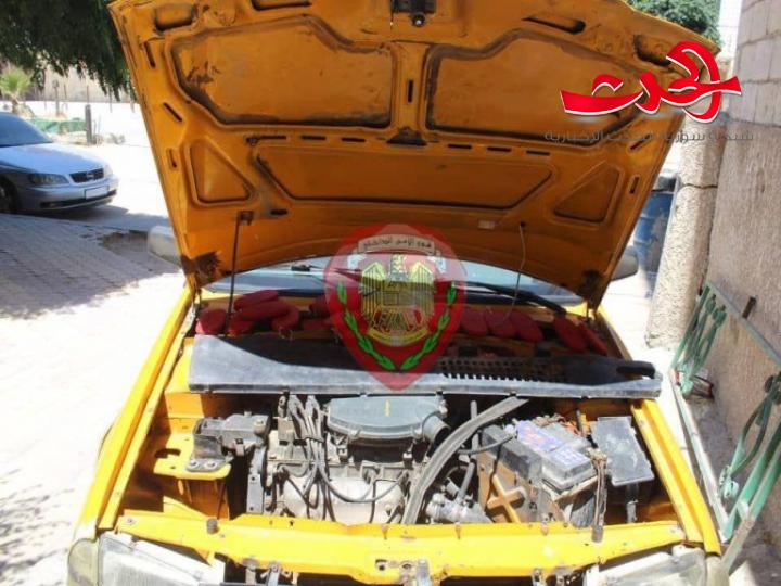 ضبط 22 كغ من الحشيش المخدر على متن تكسي عمومي والقبض على المهربين