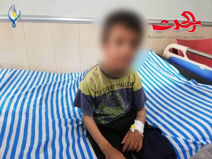 اطفال يتعرضون للضرب من زوجة ابيهم في جبلة.. والشرطة تلقي القبض عليعا