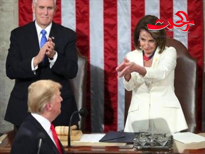 ترامب يرد على تصريحات بيلوسي  ويصفها بـ" المجنونة"