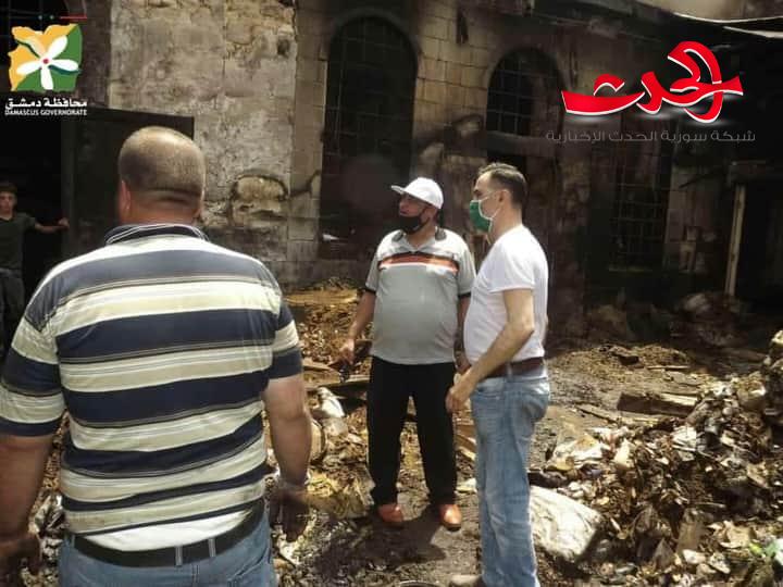 محافظة دمشق تنذر أصحاب الخانات لوضع حارس ليلي