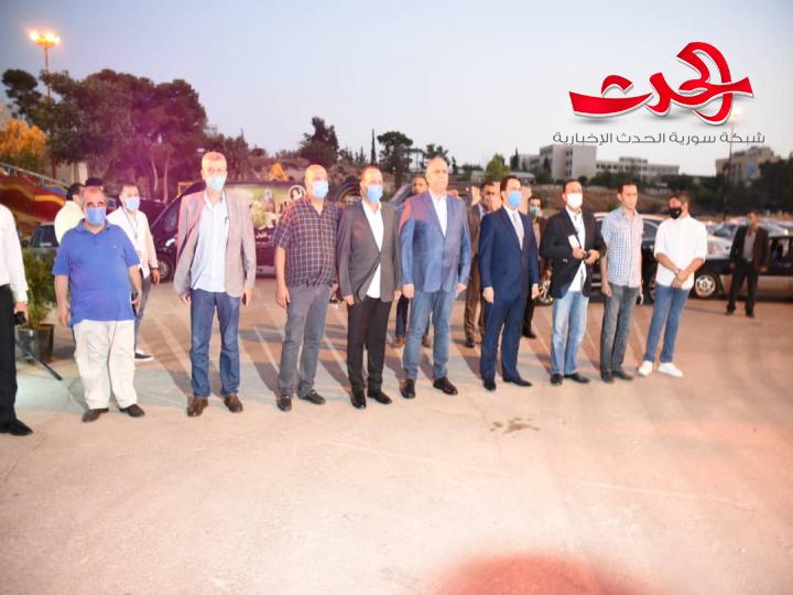 الوزير البرازي والمحافظ العلبي يفتتحان مهرجان الغالي بيرخصلك