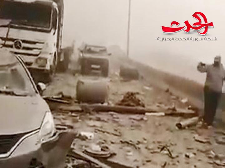 انفجار كبير في بيروت ناجم عن حريق في المرفأ