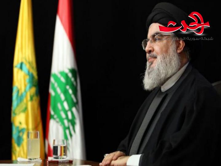 حسن نصرالله: لا شيء لحزب الله في مرفأ بيروت ويجب أن يحاكم أي مسؤول عن الحادثة بدون أي حمايات