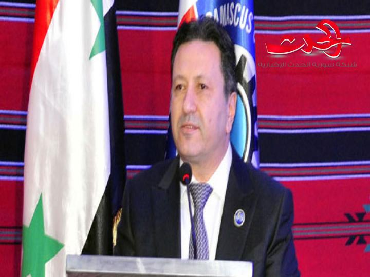 الدبس يؤكد لا تداعيات لانفجار بيروت على الصناعة السورية