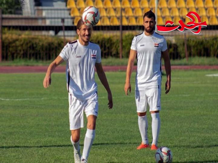 منتخب سورية بكرة القدم يواصل معسكره التدريبي بدمشق تحضيراً لاستئناف تصفيات آسيا وكأس العالم