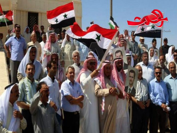 عشائر السبخة في الرقة: ندعم بقوة أي مقاومة لتحرير الأرض السورية من كل أشكال الاحتلال