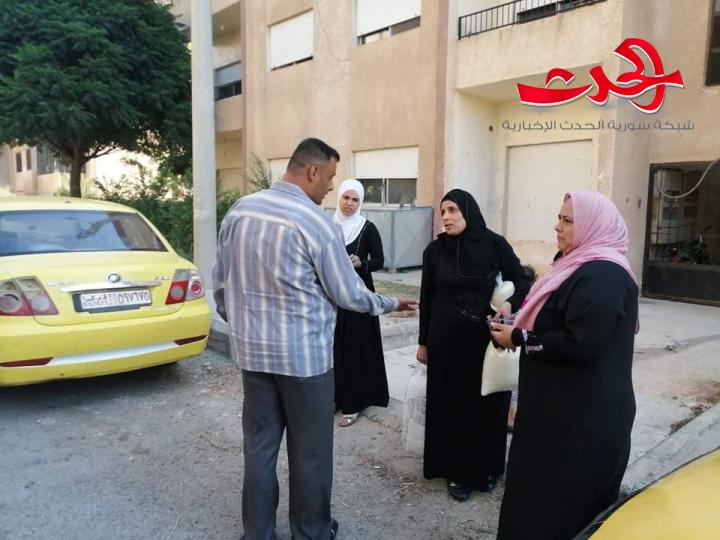 درعا اول منطقة بسورية توصل المواد التموينية لمنزل المواطن