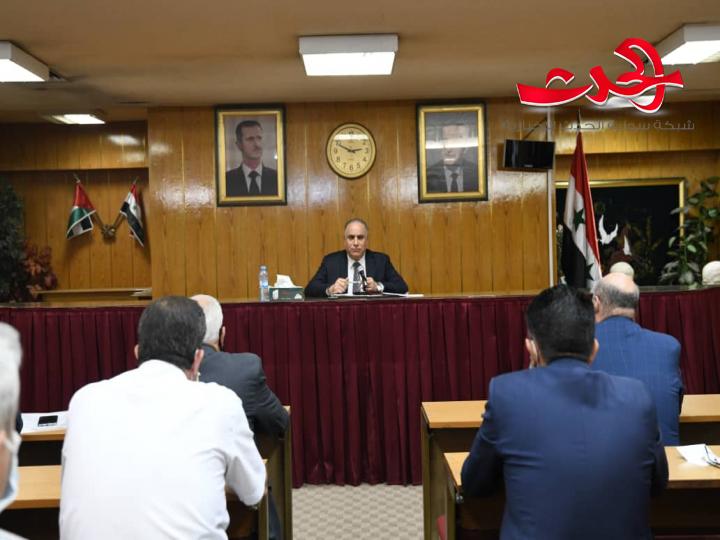 وفقا لمضامين خطاب الرئيس الاسد.. الوزير البرازي يحدد ملامح العمل للمرحلة القادمة  