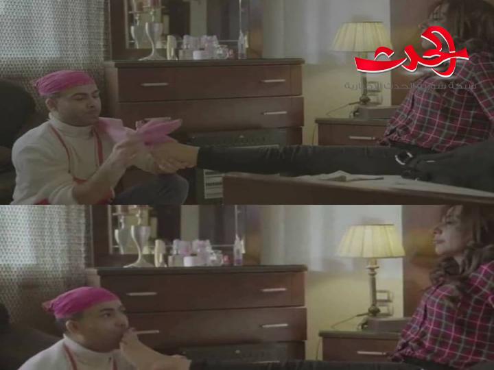 شارع شيكاغو + 18.. مصطفى المصطفى يقبل قدم امل عرفة