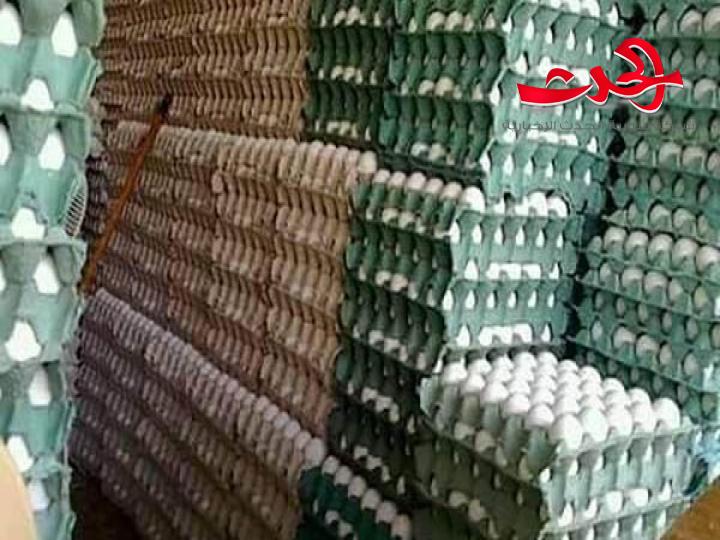 طبق البيض يتجاوز ٤٠٠٠ ليرة في درعا مربون: معركة تكسير عظام... والبقاء للأقوى !
