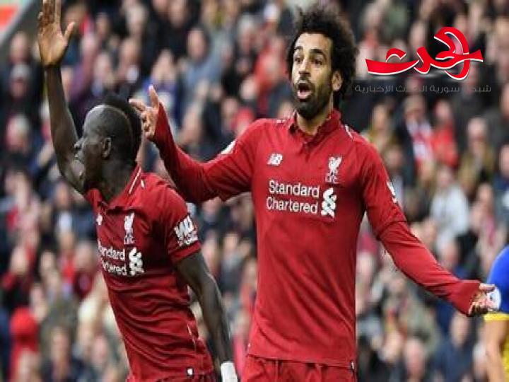 كيف يتصرف كل من صلاح وماني عند تسجيل أحدهما لهدف؟