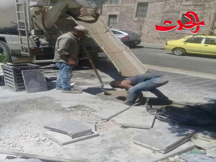 ردم ٦ أنفاق في المدينة القديمة بحلب حفرها ارهابيون