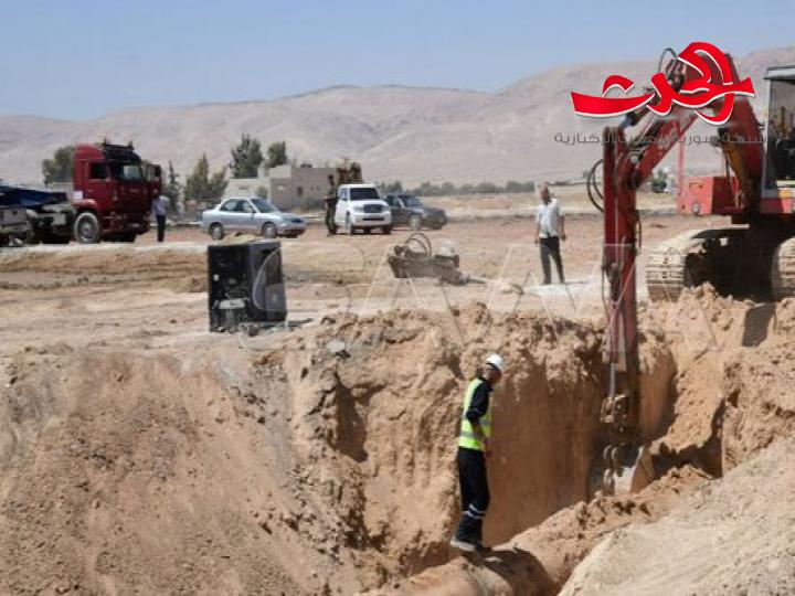 الانتهاء من إصلاح الأضرار في خط الغاز العربي والبدء بتشغيل محطتي تشرين ودير علي خلال الساعات القادمة