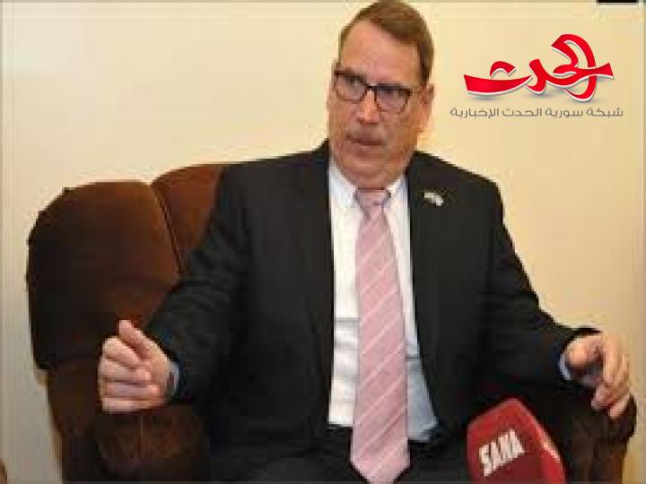 سفير كوبا بدمشق: نرغب بتعزيز العلاقات مع سورية لمواجهة الإجراءات الأمريكية القسرية المفروضة على البلدين