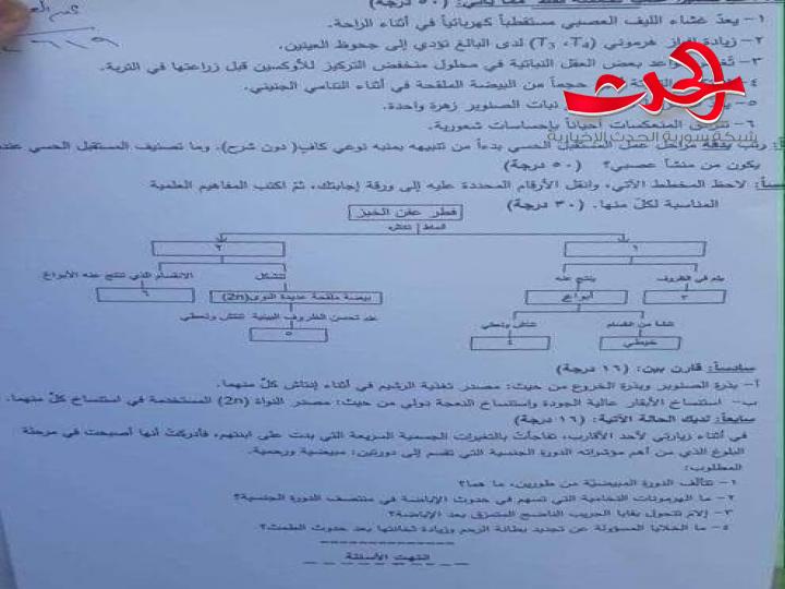 سؤال" وقح" في مادة العلوم يستفز الطلاب