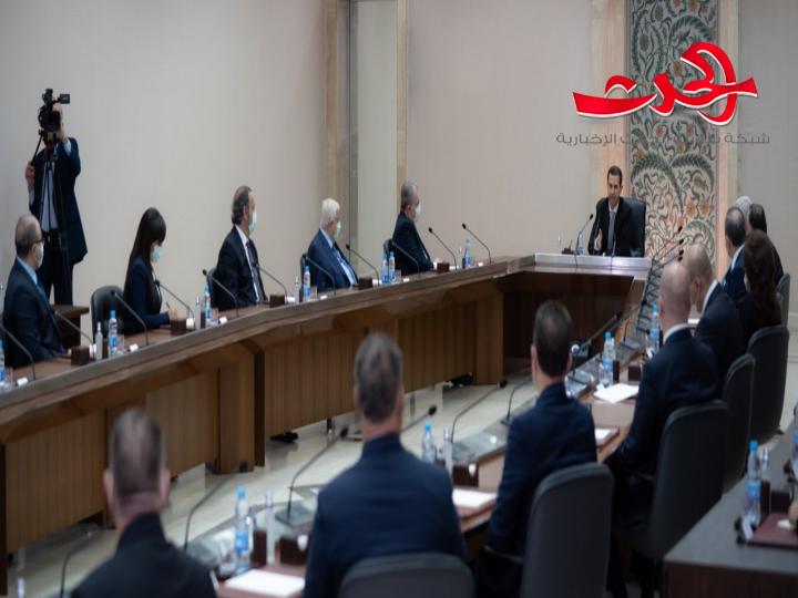 الرئيس الأسد :الإعلام السوري حقق نقلة جيدة بظروف صعبة وعلى الحكومة دعمه في أخذ دوره الفعال..و مكافحة الفساد يجب أن تكون شاملة