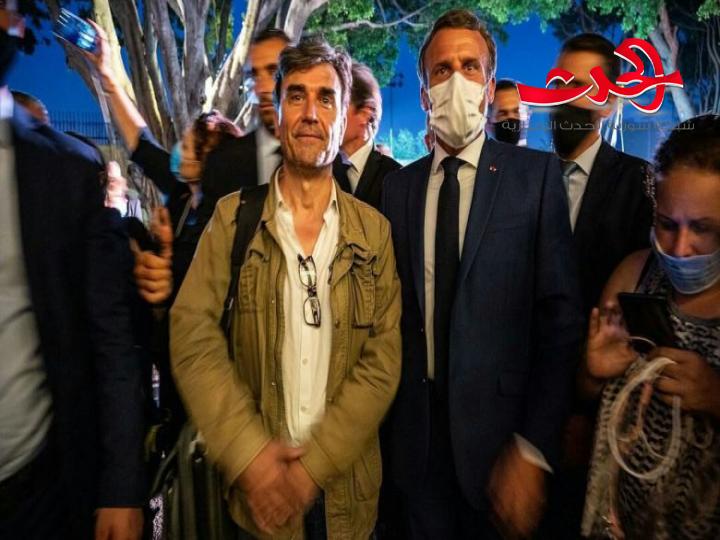 الرئيس الفرنسي يوبخ صحفيا فرنسيا أمام الإعلام