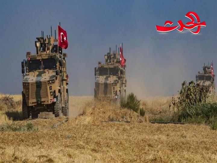 جرح ٣ جنود لجيش الاحتلال التركي غرب حلب بقصف مجهول