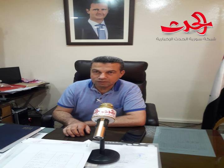 مدير تربية درعا المهندس منهل العمارين يؤكد جهوزية المدارس للعملية التدريسية
