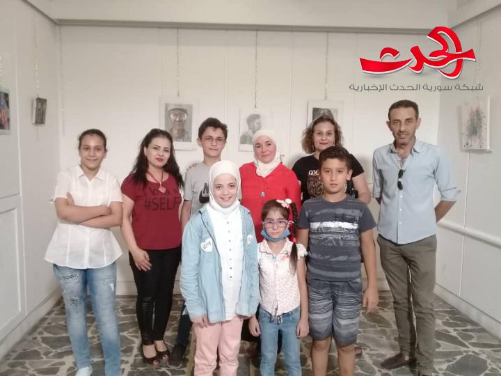 مرسم فيروز يقيم معرضه السنوي للأطفال بعنوان: عطونا السلام في ثقافي العدوي
