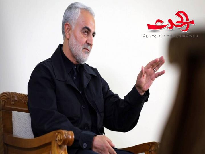 إيران: العقوبة الأدنى للرد على مقتل سليماني هي إخراج أمريكا من العراق
