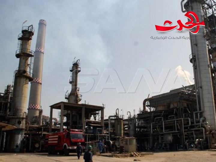 مصفاة بانياس تبدأ بإنتاج البنزين