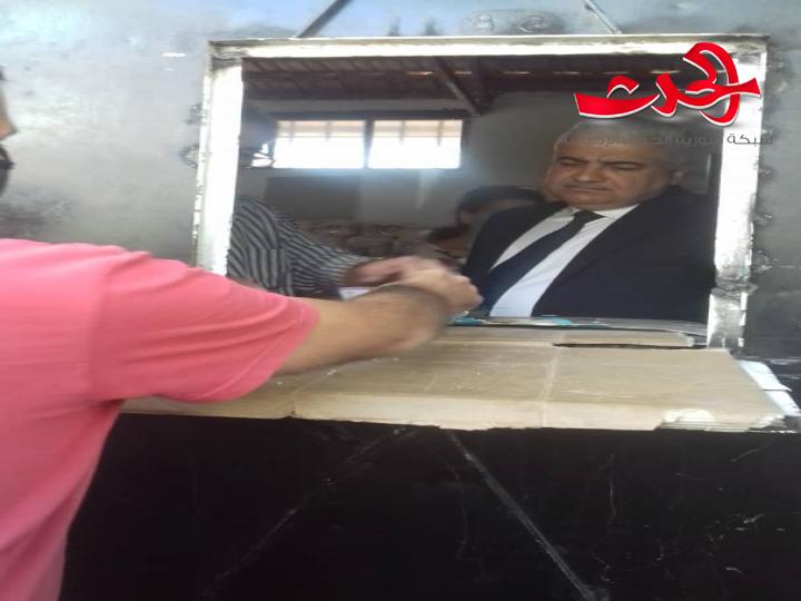 مدير السورية للتجارة يتأكد من حسن استلام المواطنين لمخصصاتهم عبر الرسائل