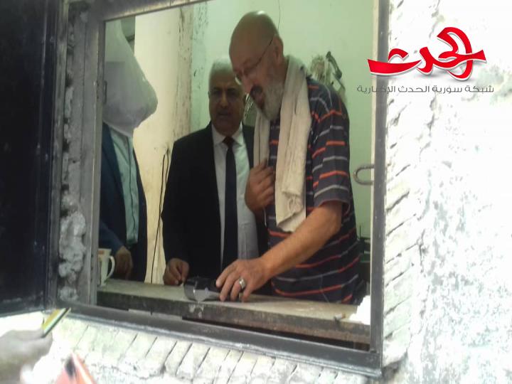 مدير السورية للتجارة يتأكد من حسن استلام المواطنين لمخصصاتهم عبر الرسائل