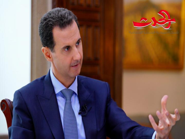 الرئيس الأسد: أردوغان يقف وراء تصعيد الصراع في قره باغ