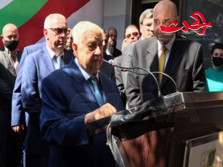 افتتاح سفارة أبخازيا في دمشق..المعلم: ستكون حجر الأساس في انطلاق علاقاتنا الثنائية بشكل عملي