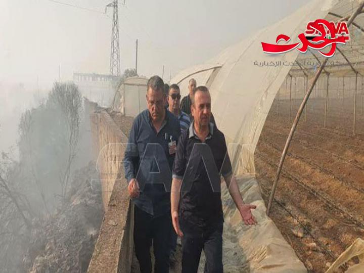 رئيس مجلس الوزراء يطلب تقديم المؤازرة للمساهمة في إطفاء الحرائق المندلعة في أرياف حمص وطرطوس واللاذقية