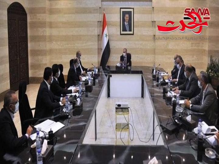 المهندس عرنوس: استنفار جميع الوزارات والجهات لإخماد الحرائق والتقليل من أضرارها