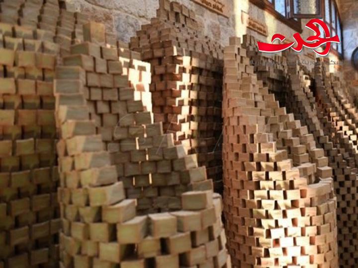 عودة رائحة الصابون إلى حلب بعد افتتاح خان الصابون