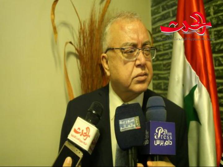 فهد درويش: بحث مقترحات تطبيق التجارة بالمقايضة مع إيران