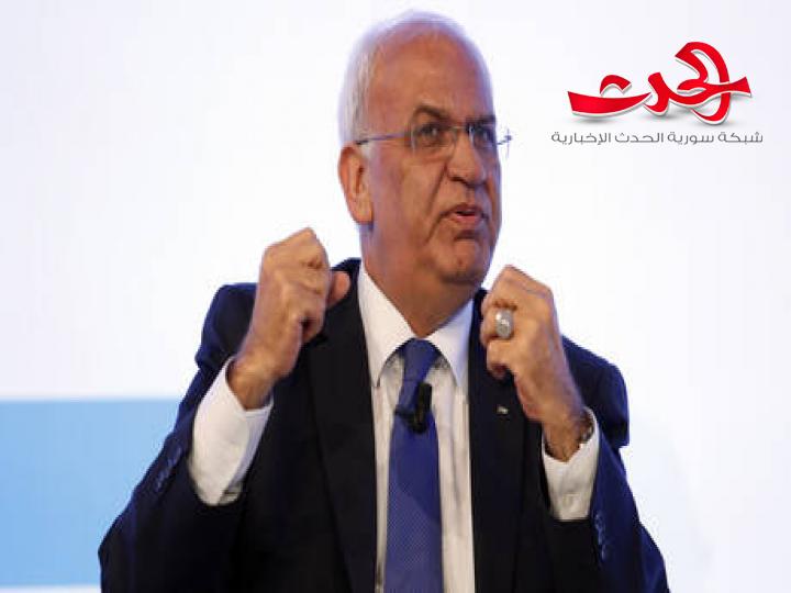 عائلة صاىب عريقات تصدر بيانا حول حالته الصحية