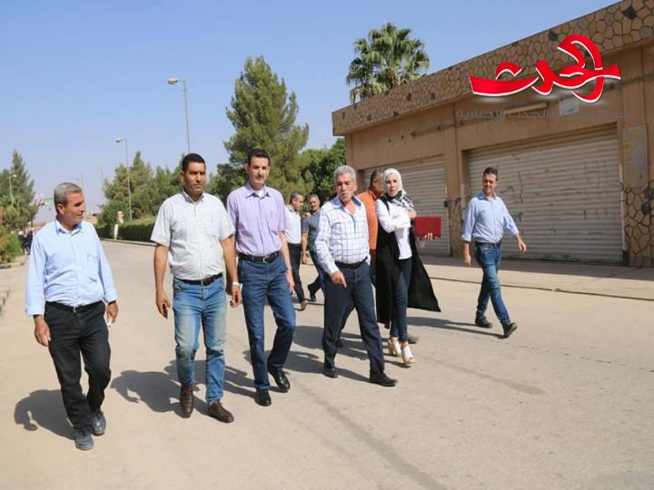 رئيس إتحاد عمال حلب : يتفقد عمال المحطة الحرارية.. بصمودكم حولتم الظلام إلى نور