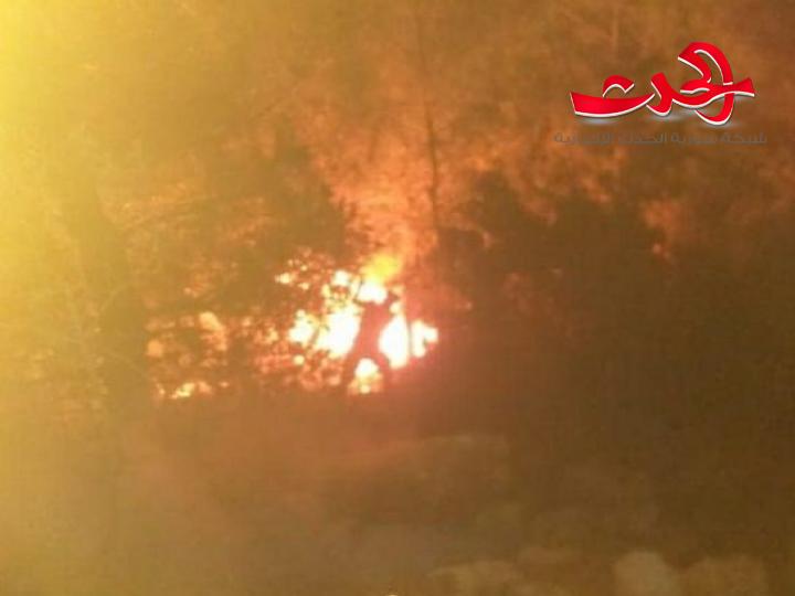 إخماد ١٥ حريقاً في اللاذقية