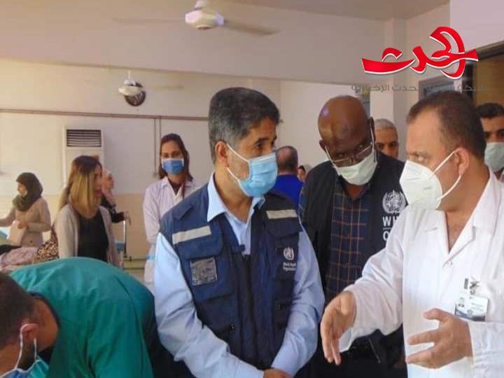 الصحة العالمية تثني على جهود وزارة الصحة بمواصلة تقديم خدمات نوعية للمواطنين