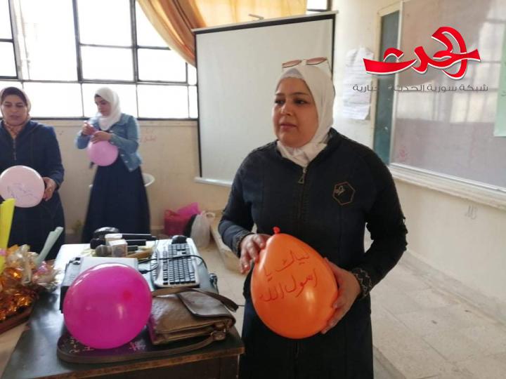 تدريب المعلمين الوكلاء على المناهج المطورة بتربية درعا