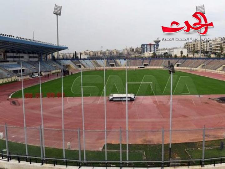 حلب تنهي أعمال ترميم ملعب الخمسة عشر ألف متفرج بالحمدانية